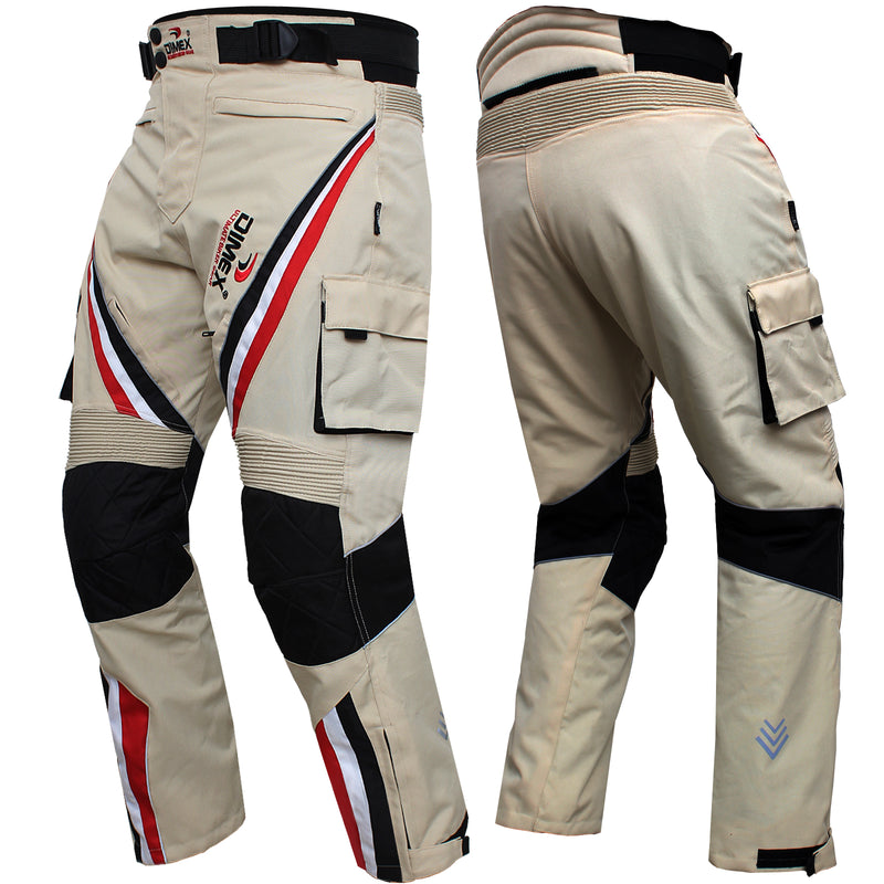 NEW Motorbike Motorcycle Cordura Textile Trousers Waterproof Pants CE Armours