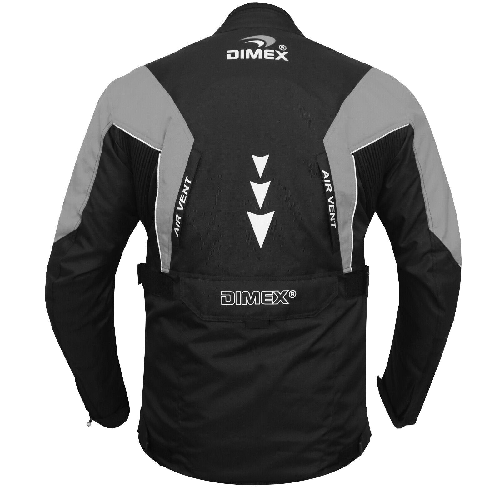 Dimex Mens Motorcycle Cordura Textile Jacket Coat Motorbike