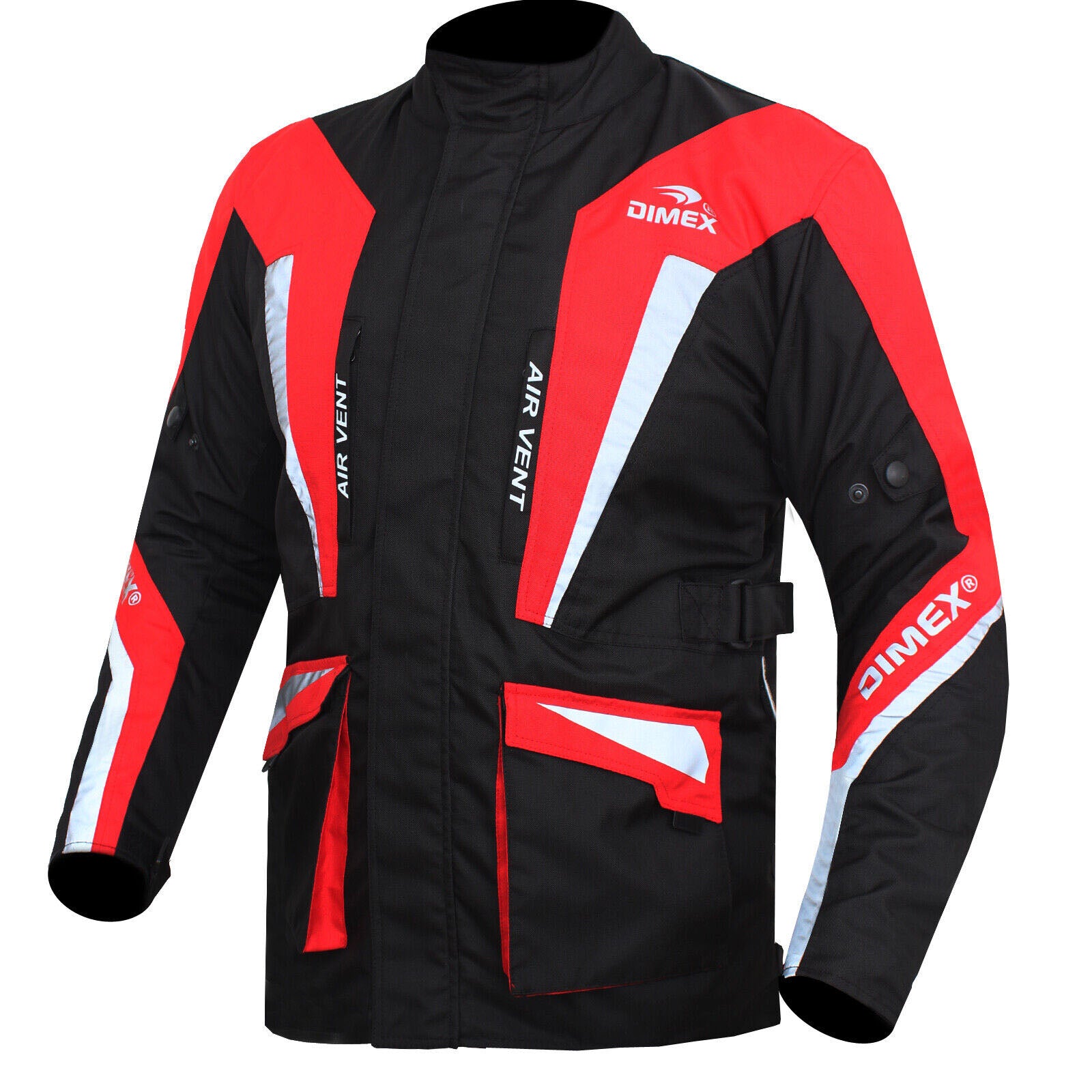 Dimex Mens Motorcycle Cordura Textile Jacket Coat Motorbike