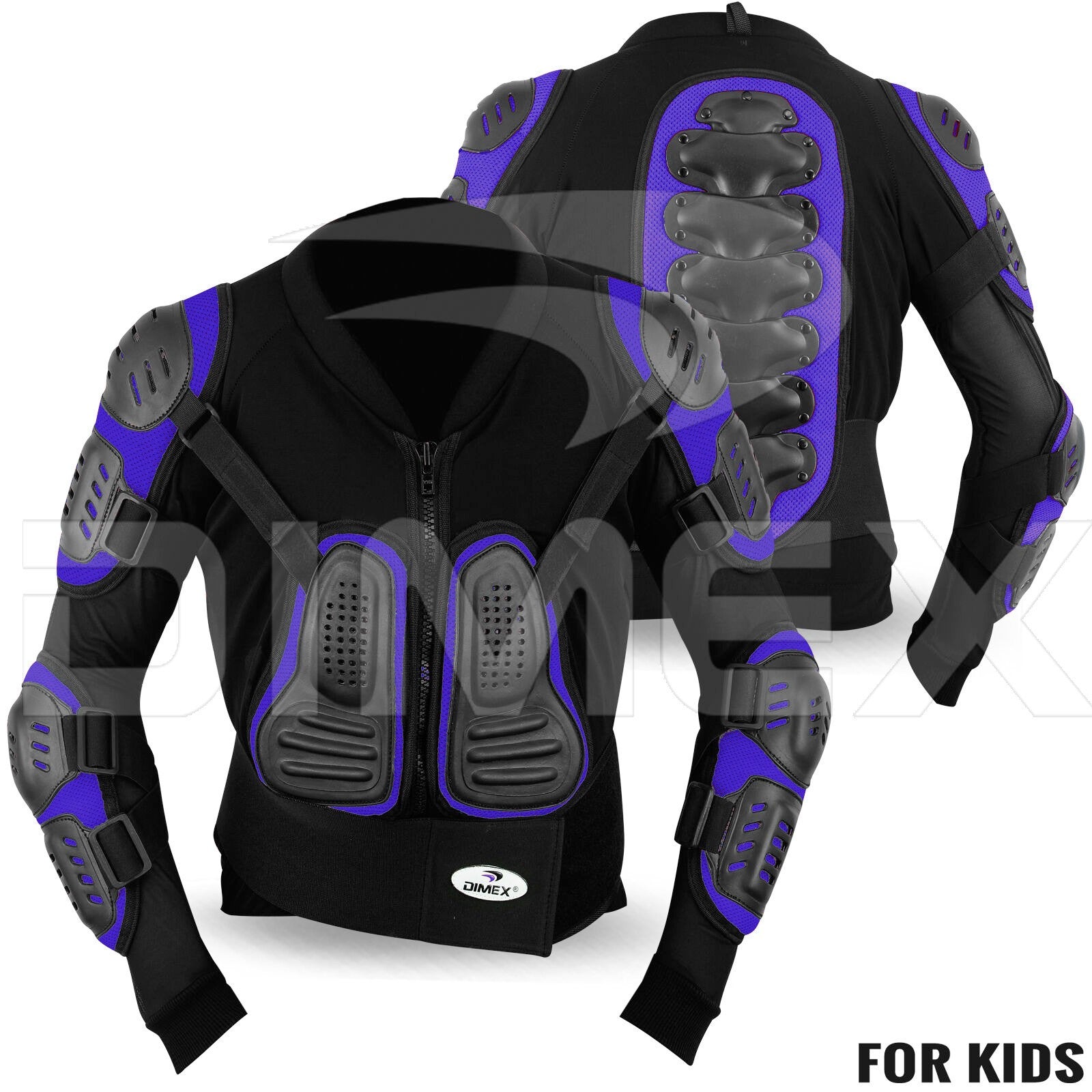 Kids Child Motorcycle Protector Guard Jacket Spine Body