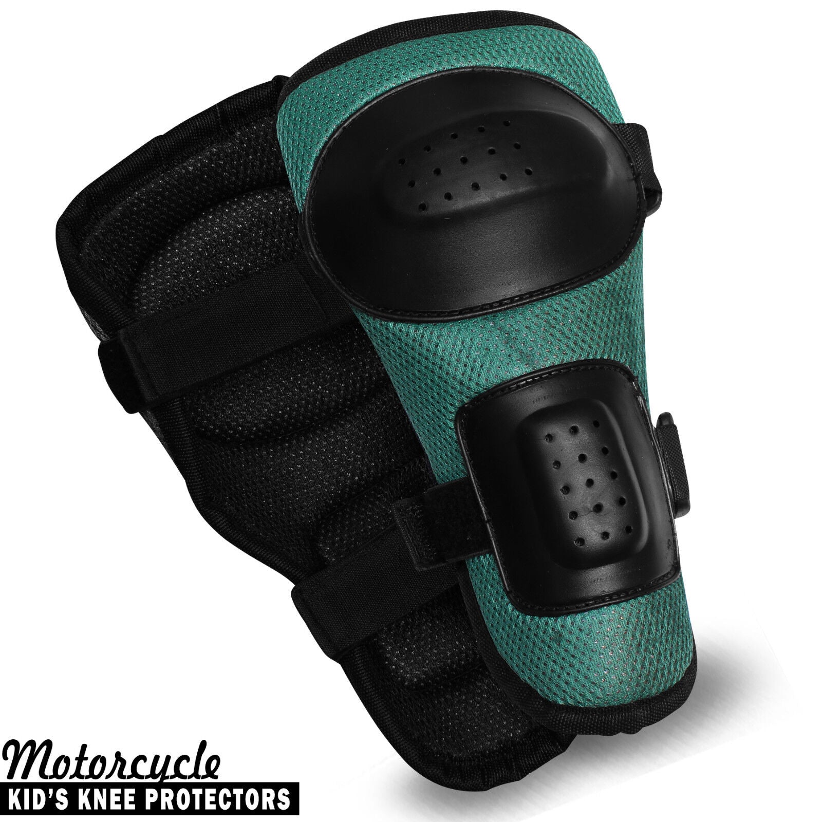 Kids Motorcycle Knee Protector Brace Support Snowbaords Skate MX Protection Set