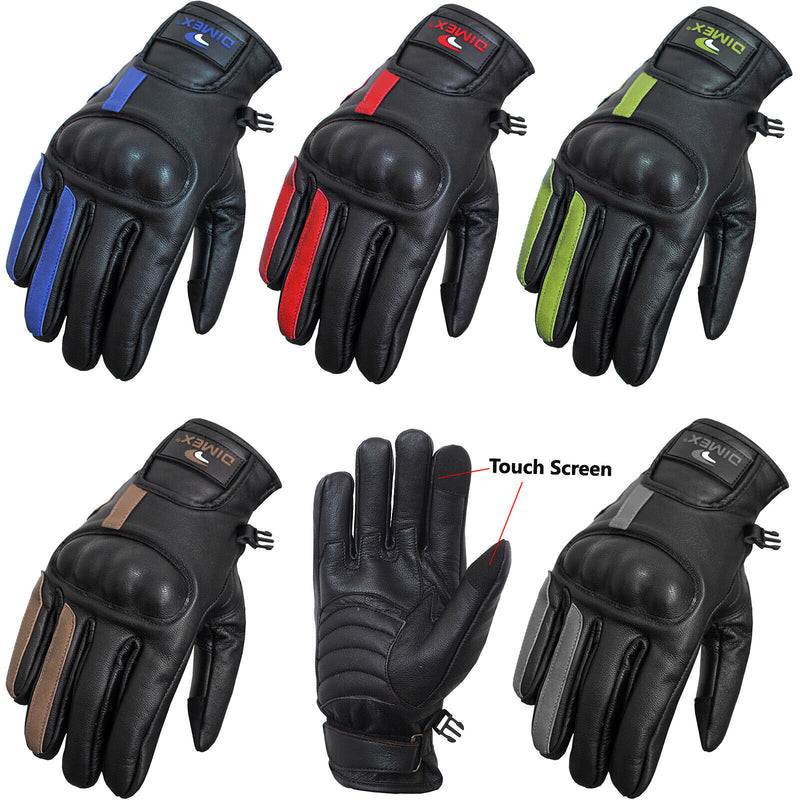 Dimex Motorcycle Gloves Motocross Racing Gloves Knight Leather Motorbike Ride