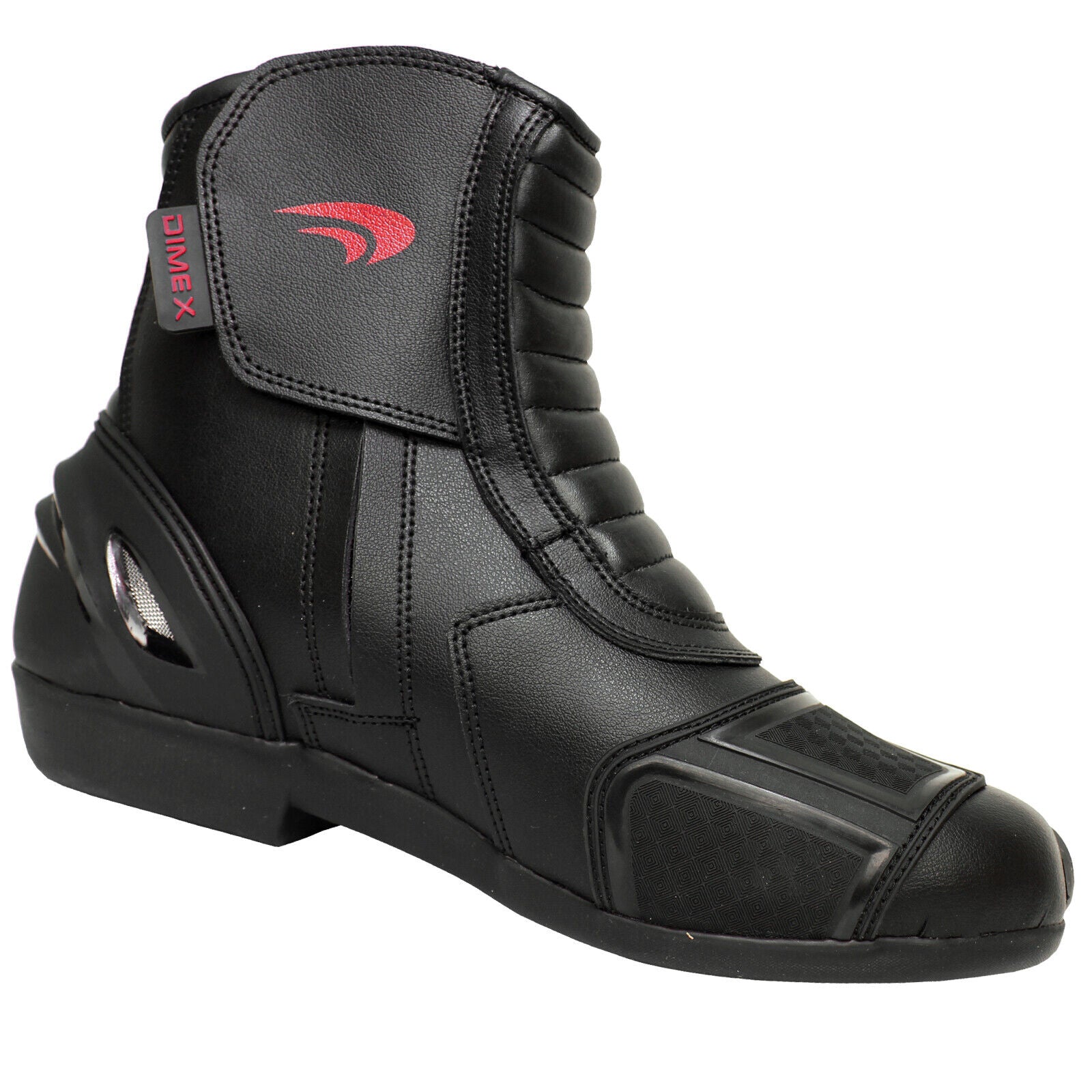 Motorcycle Sports Boots Motorbike Leather Adventure Short Ankle Shoes Racing CE