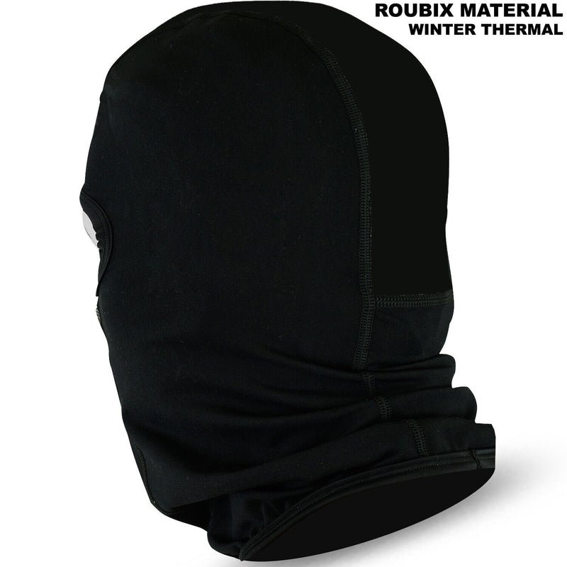 Thermal Balaclava Motorbike Motorcycle Helmet Soft Face Mask COVER Roubaix Black
