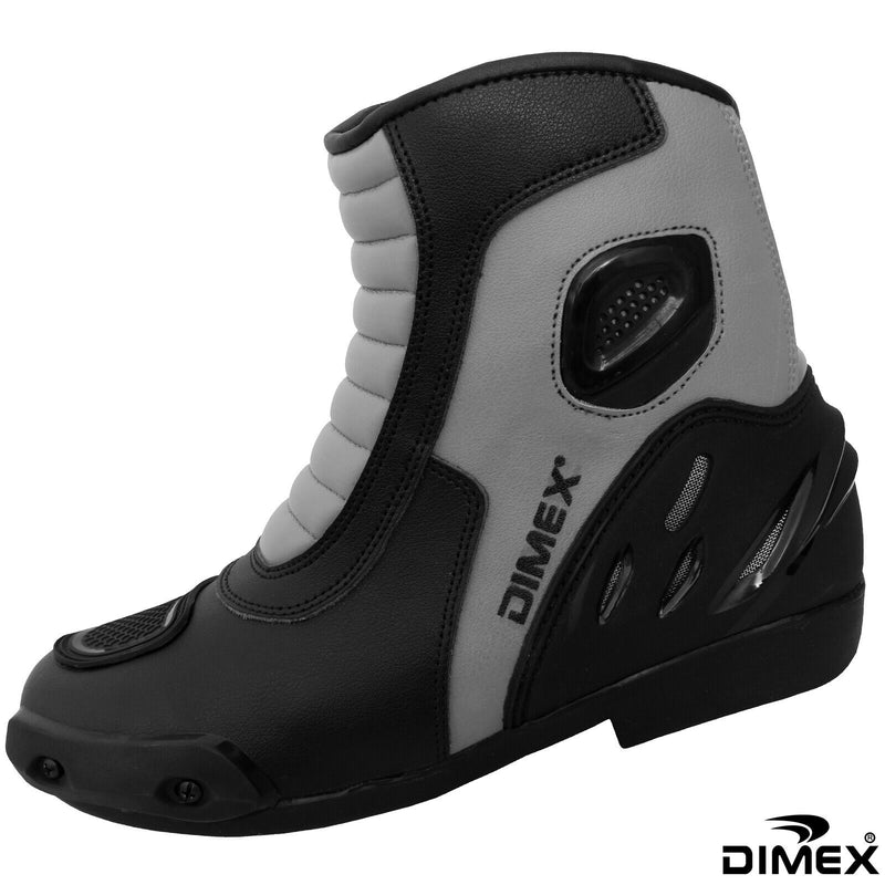 Motorcycle Sports Short Boots Motorbike Leather Adventure Ankle Shoes Racing CE