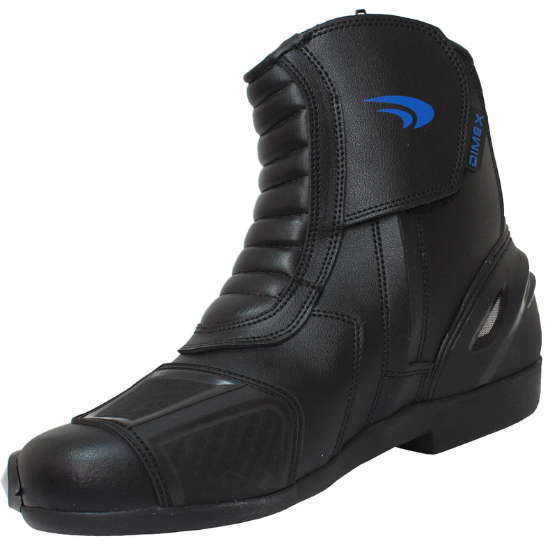Motorcycle Sports Boots Motorbike Leather Adventure Short Ankle Shoes Racing CE