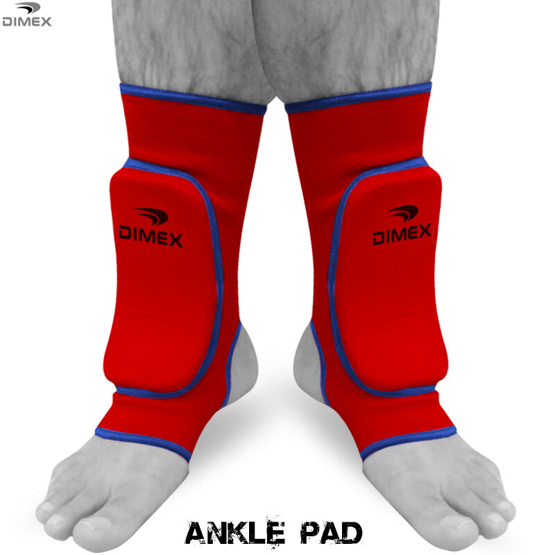 ROAR MMA Training Gym Socks Boxing Foot Ankle Brace Supports Guard Pad Red