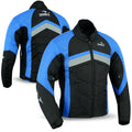 NEW Mens Motorcycle Waterproof Cordura Textile Jacket Motorbike CE Armours
