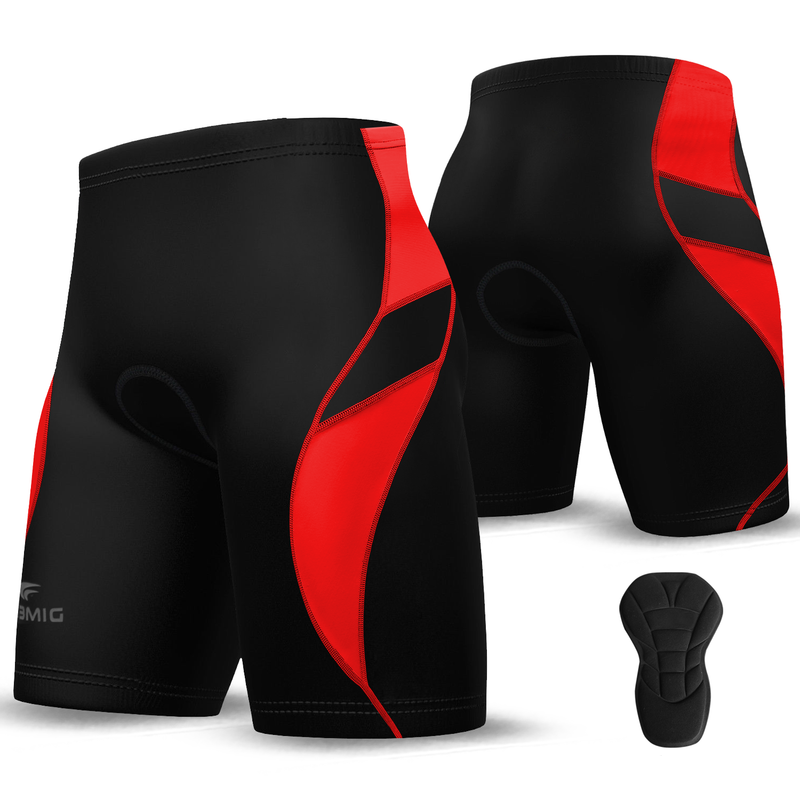 Padded shorts best sale men