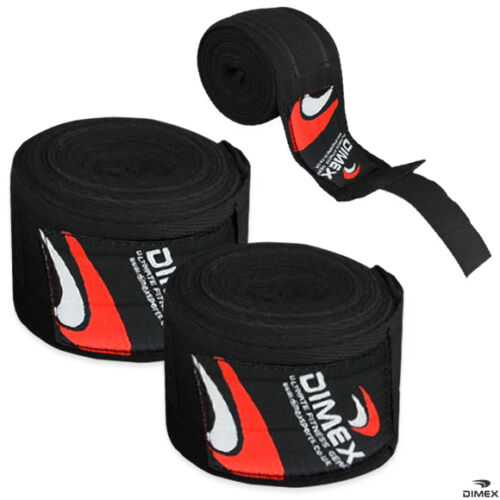 Boxing Hand Wraps Hook & Loop Cotton Bandage Fist Protective Inner Gloves