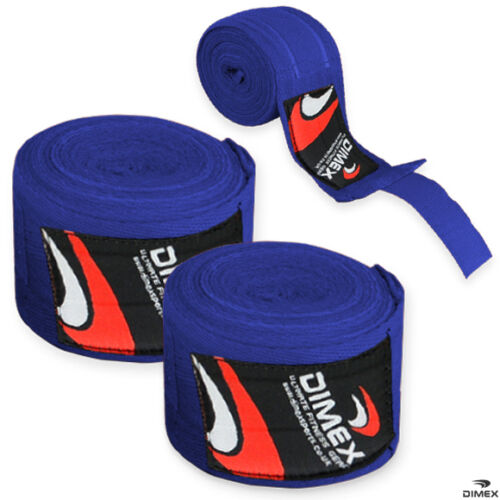 Boxing Hand Wraps Hook & Loop Cotton Bandage Fist Protective Inner Gloves